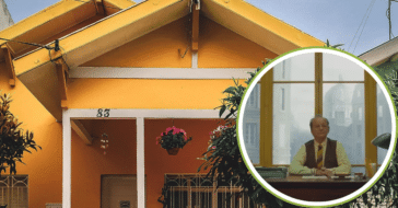 bright yellow hue helps sell home