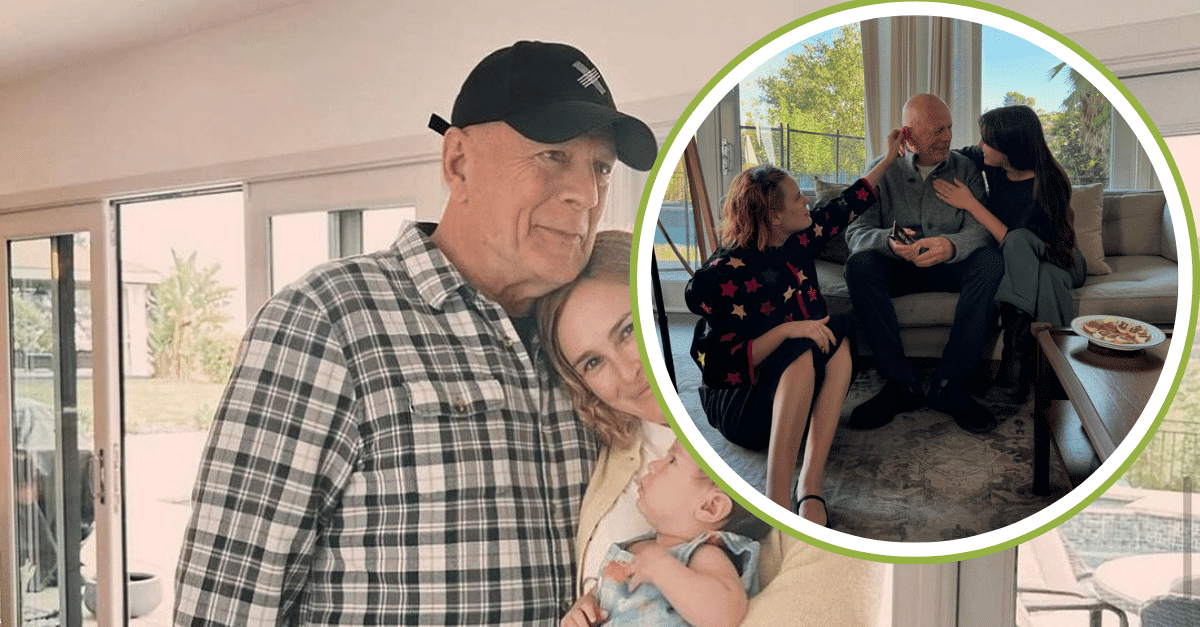 Bruce Willis Celebrates Thanksgiving With His Daughters