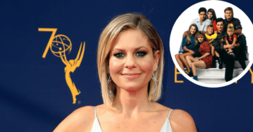 Candace cameron Bure just watched full house