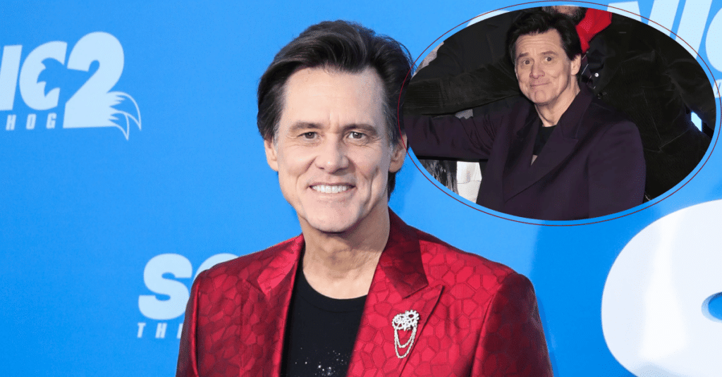 Jim Carrey Looks Cooler Than Ever While At Sonic Premiere