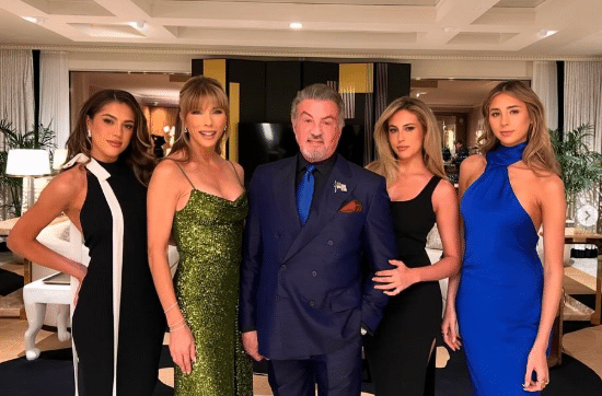 Sylvester stallone's daughters and wife