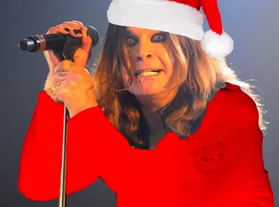 Ozzy Osbourne Christmas sweater