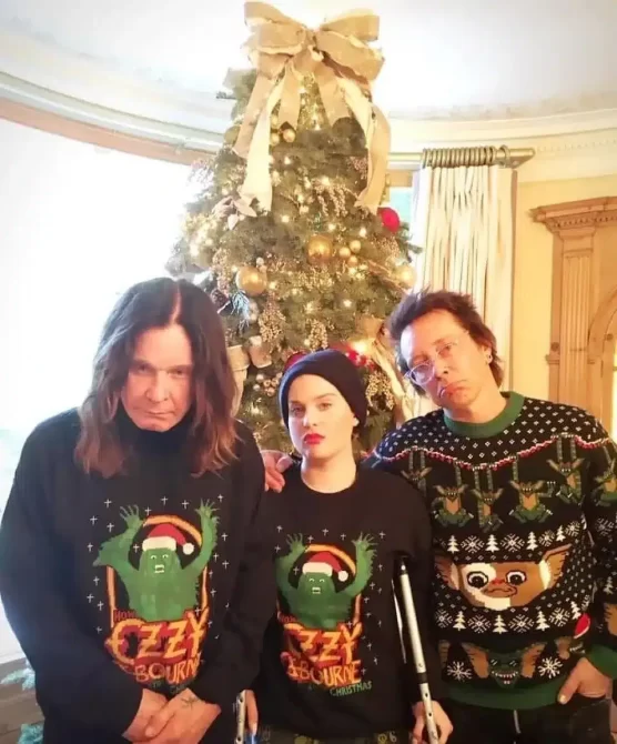 Ozzy Osbourne Christmas sweater