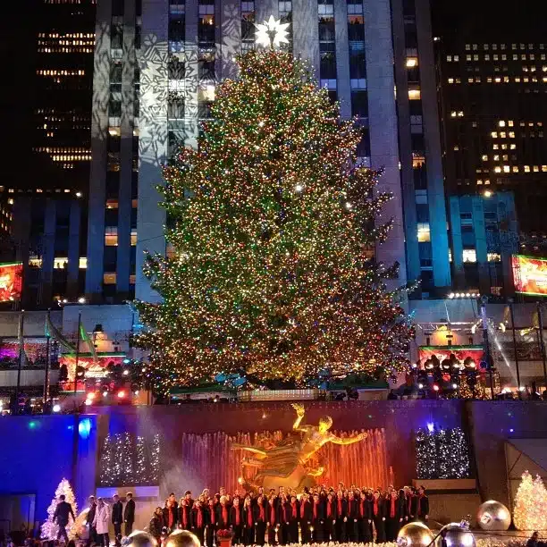 how to watch Rockefeller center Christmas tree lighting 2024