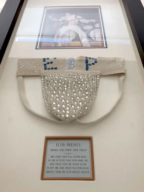 Elvis Presley bedazzled jockstrap