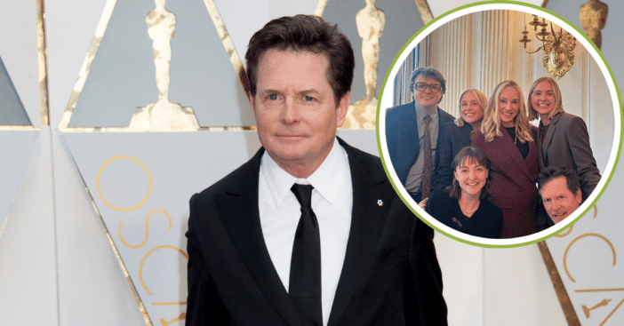 Michael j fox family