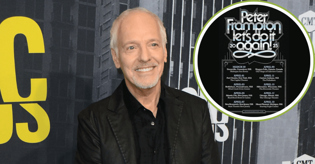 Here is the schedule for peter frampton s 2025 tour