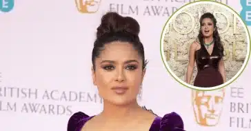 Salma Hayek grey hair