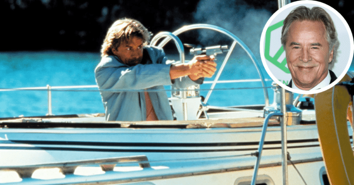 don johnson alligator on Miami vice