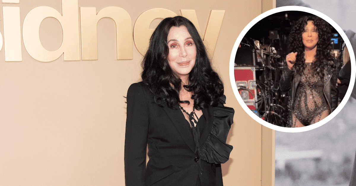 cher recreates if I could turn back time