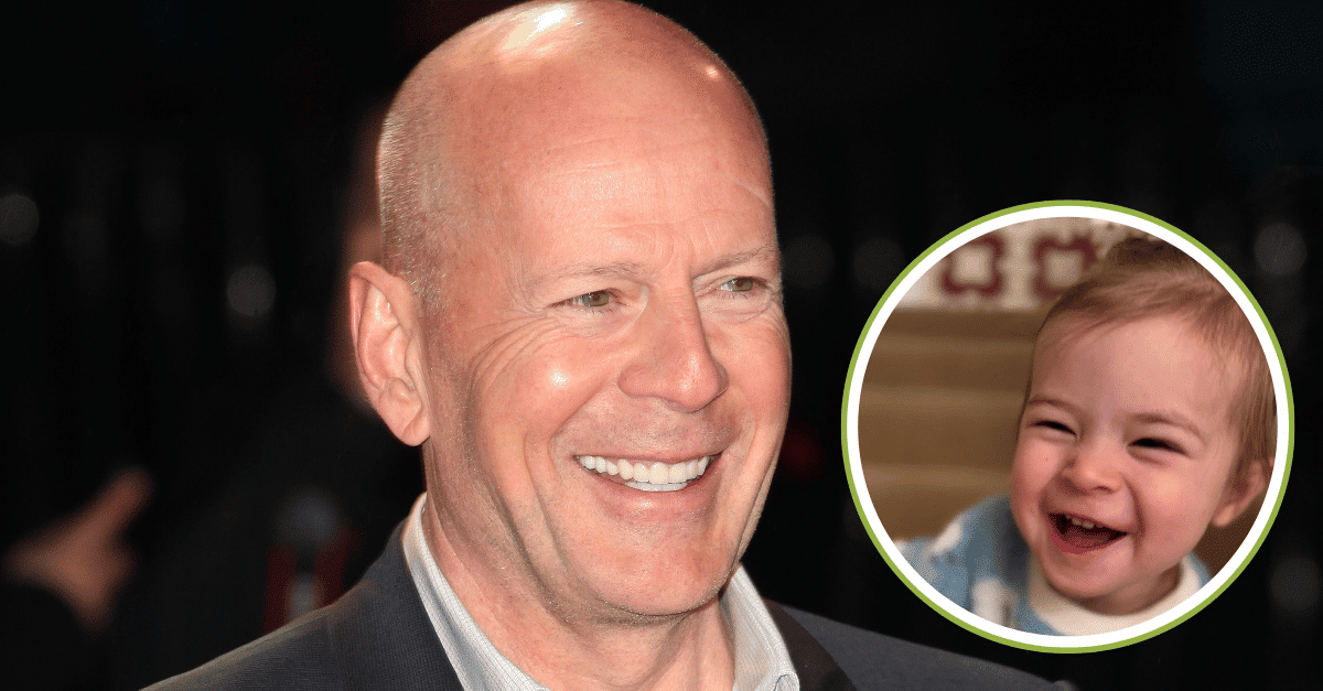 Bruce Willis And His Granddaughter Have A Similar Smile
