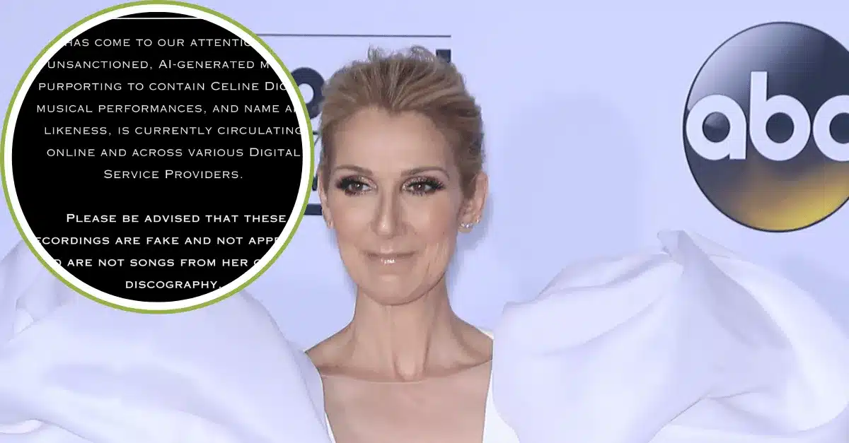 Celine Dion Sets The Record Straight About AIGenerated Music