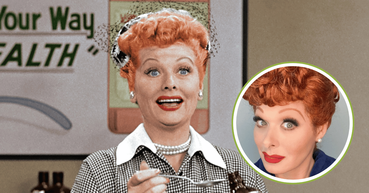 Debra messing Lucille ball