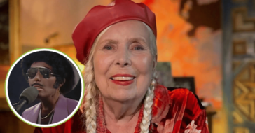 Joni Mitchell blackface
