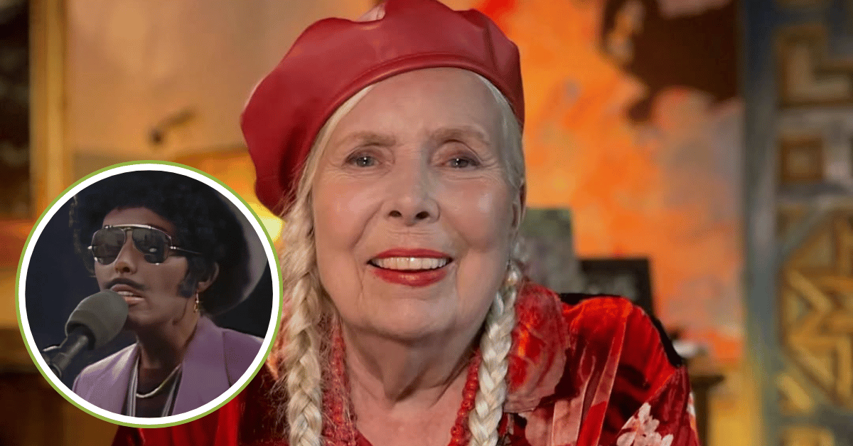 Joni Mitchell blackface