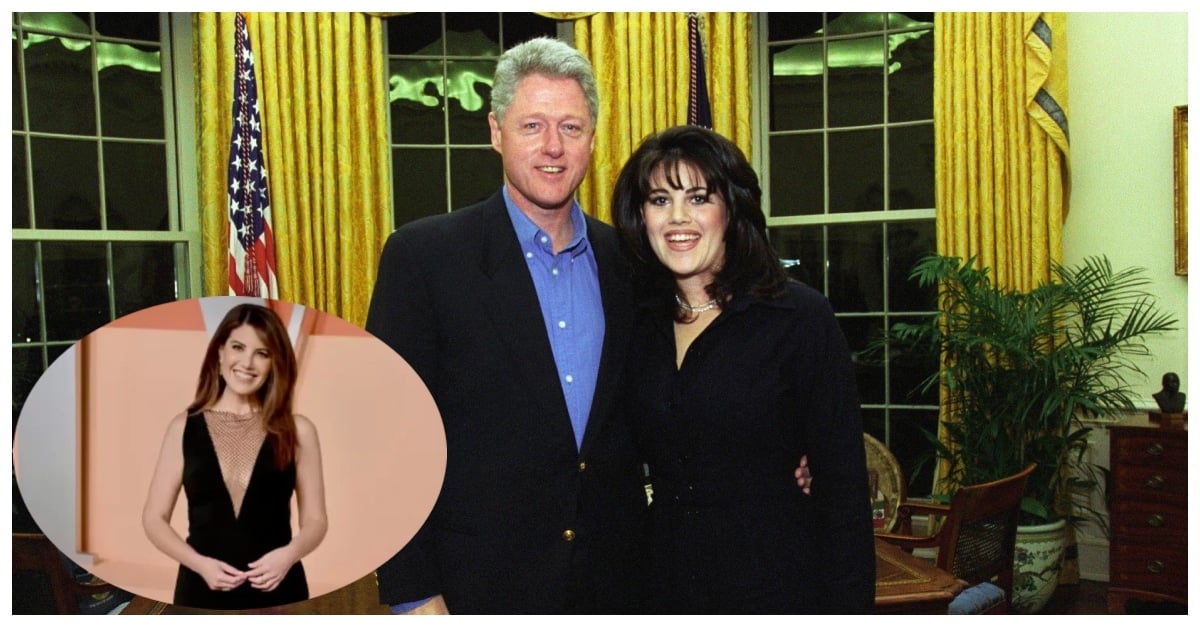 Monica Lewinsky Turns Heads In Sheer Black Dress At Oscars