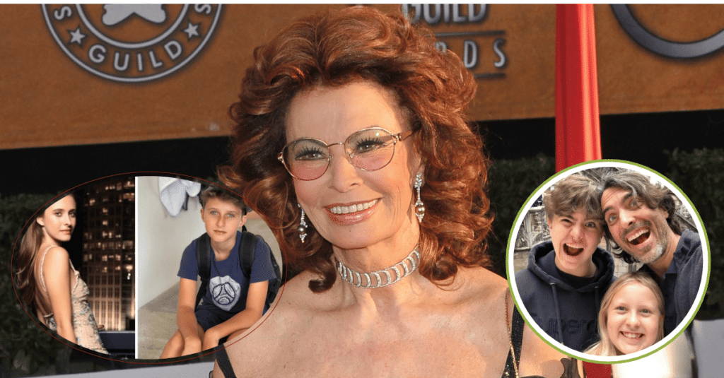 Meet Sophia Loren’s Grandchildren