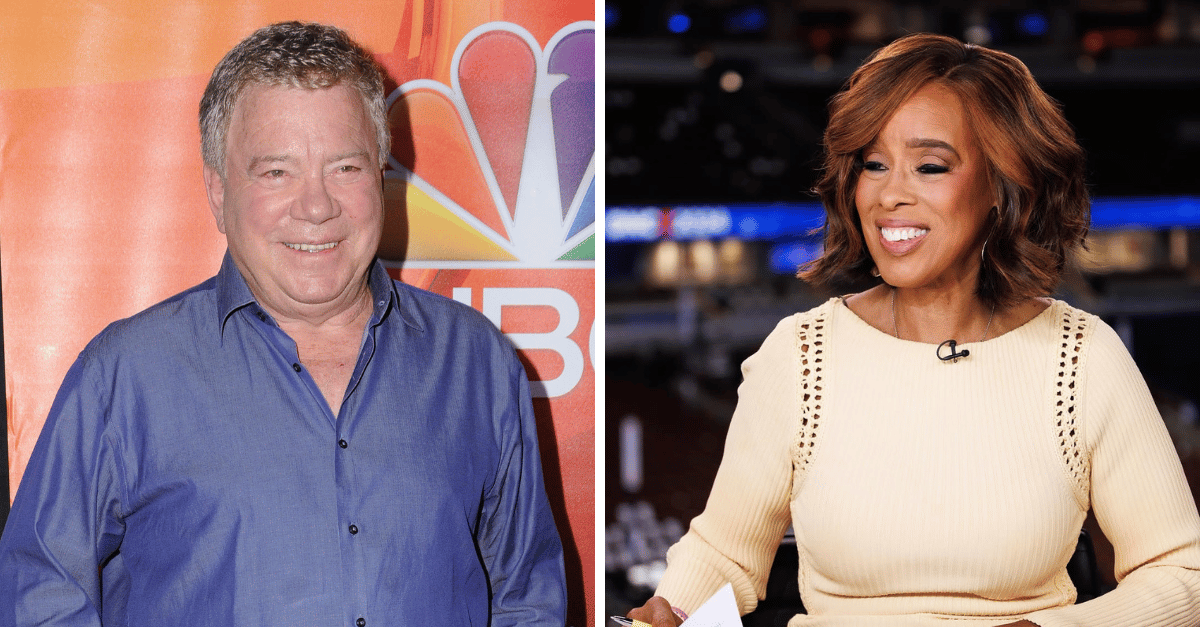 William shatner Gayle king