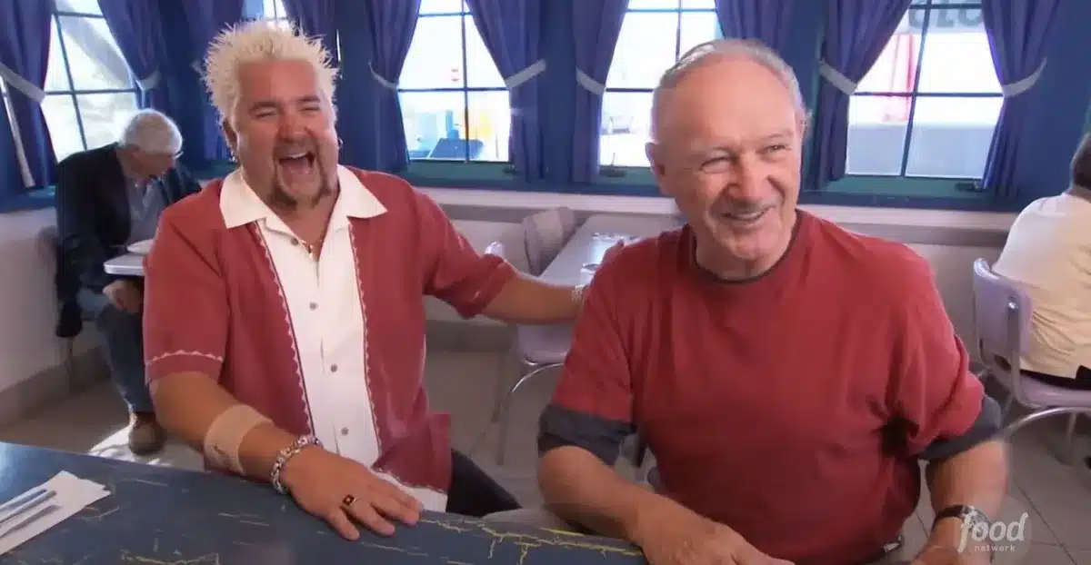 gene hackman diners drive-ins and dives