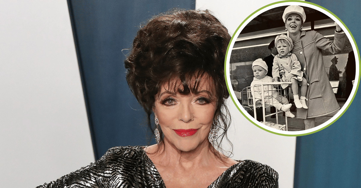 Joan collins' children
