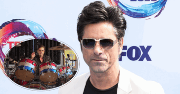 John Stamos drums