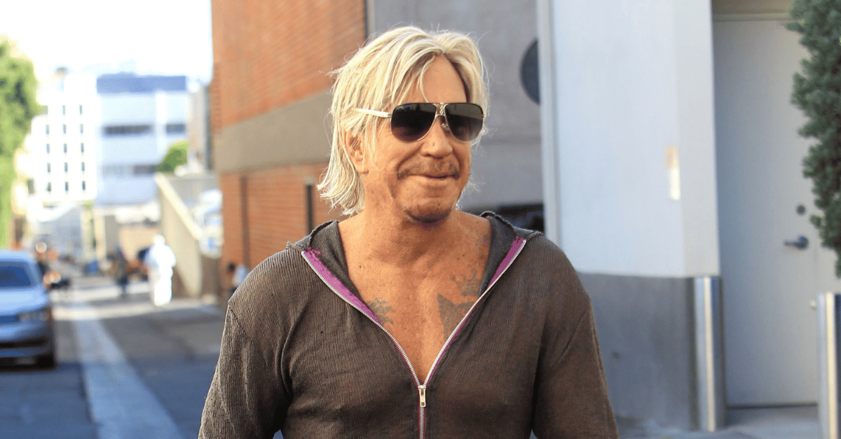 Mickey Rourke’s Public Sighting Highlights a Difficult Chapter