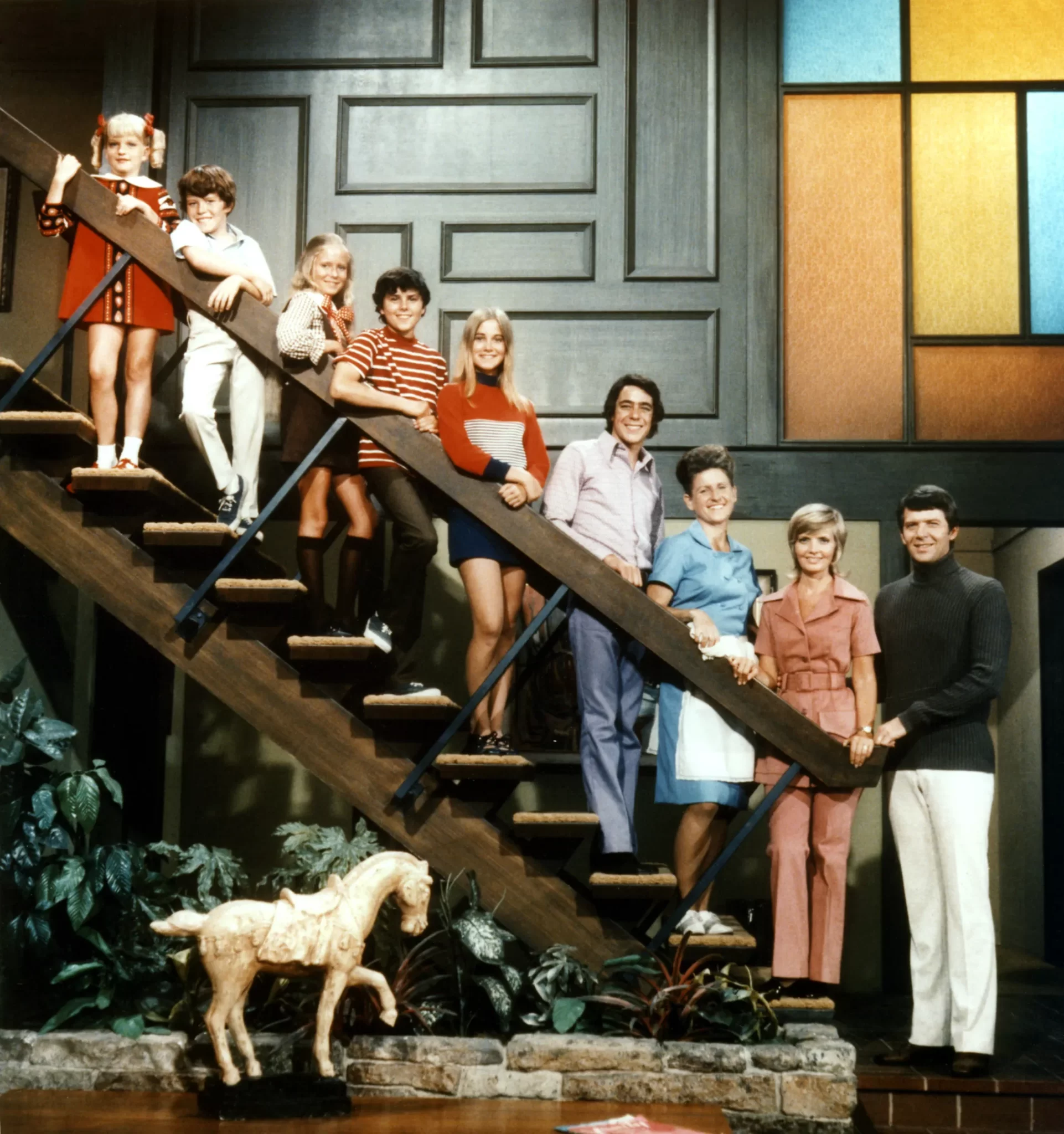 Robert Reed as Mike Brady in season two of 'The Brady Bunch'