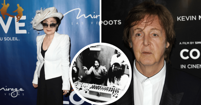 Yoko Ono Paul McCartney