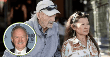 Gene Hackma's wife