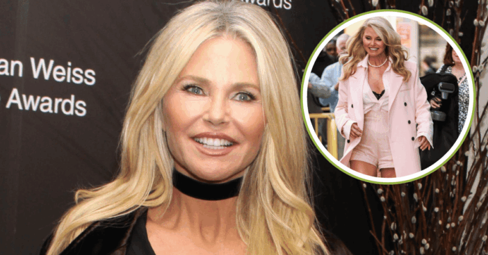 Christie Brinkley shorts