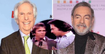Henry Winkler Neil diamond