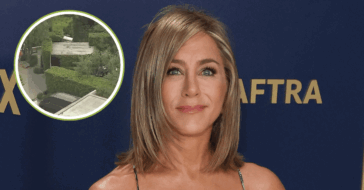 Jennifer Aniston’s gate