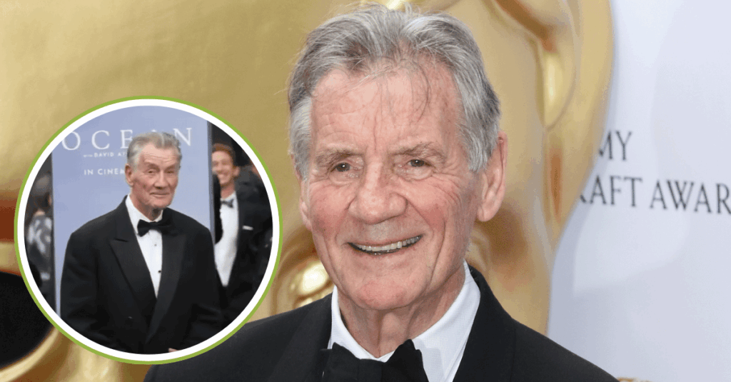 Monthy Python Star Michael Plain Makes Rare Appearance