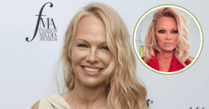 Pamela Anderson 90s makeup