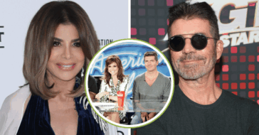 Paula Abdul Simon Cowell