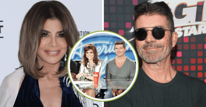 Paula Abdul Simon Cowell