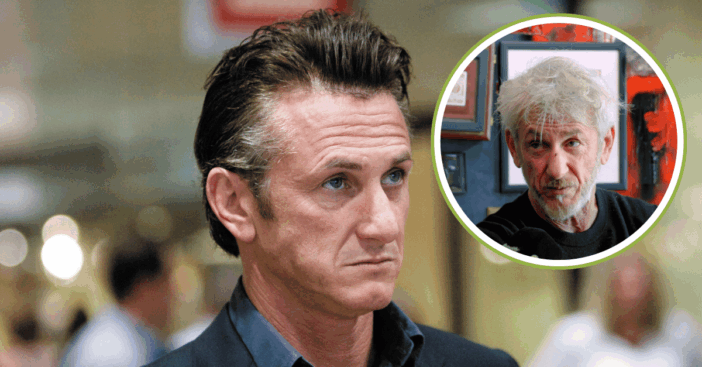 Sean Penn disheveled