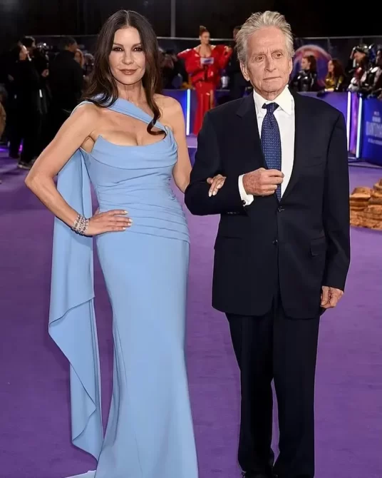 Michael Douglas Catherine zeta-jones daughter