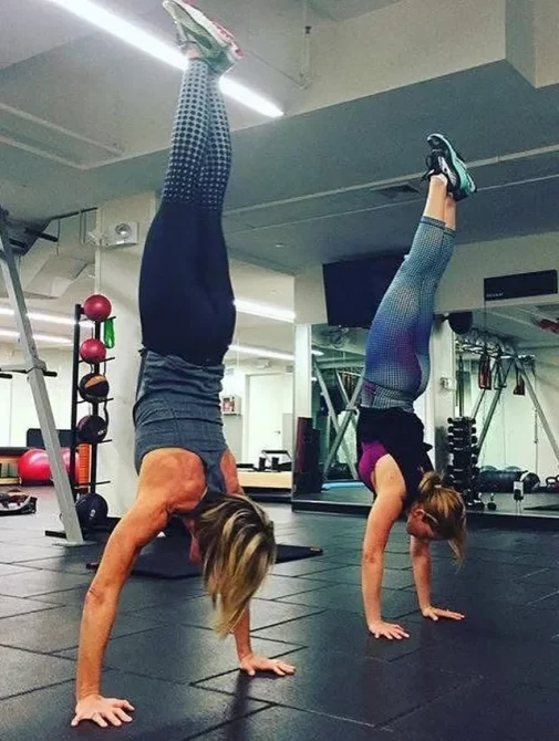 Candace Cameron workout photo