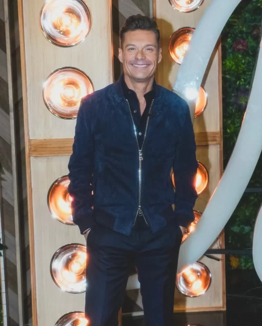 Ryan seacrest face-plants