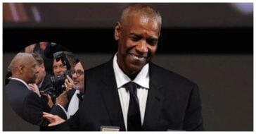 denzel yelling at photographer