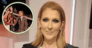 Celine Dion standing ovation
