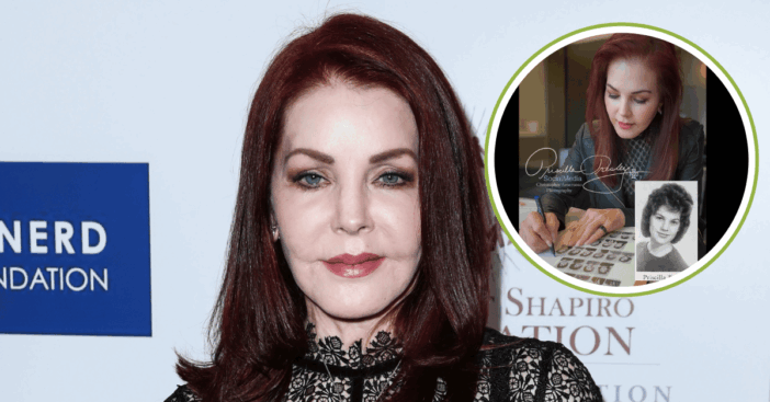 Priscilla Presley yearbook photo