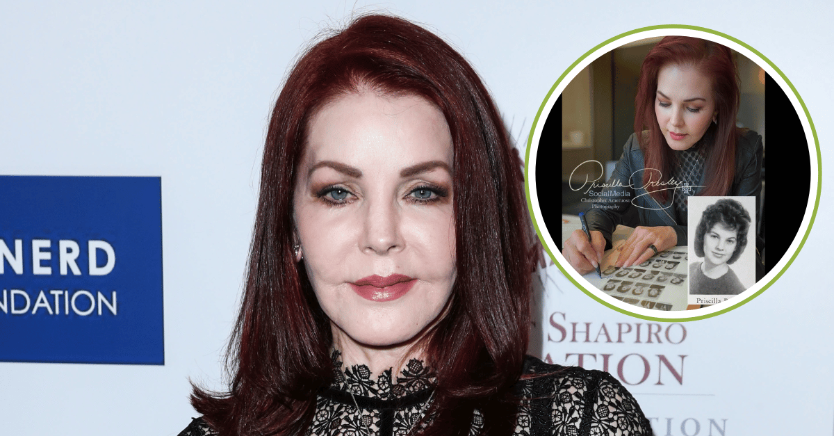 Priscilla Presley yearbook photo