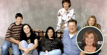 Roseanne Barr relationship with co-stars
