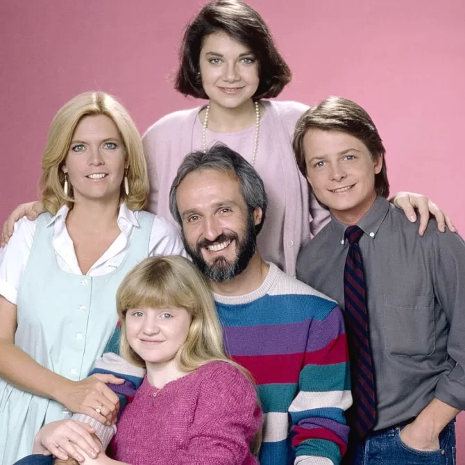 Michael gross Michael j fox