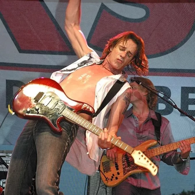 Rick Springfield shirtless