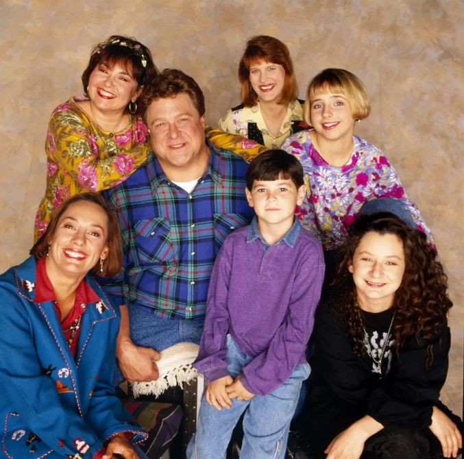 Roseanne Barr relationship with co-stars