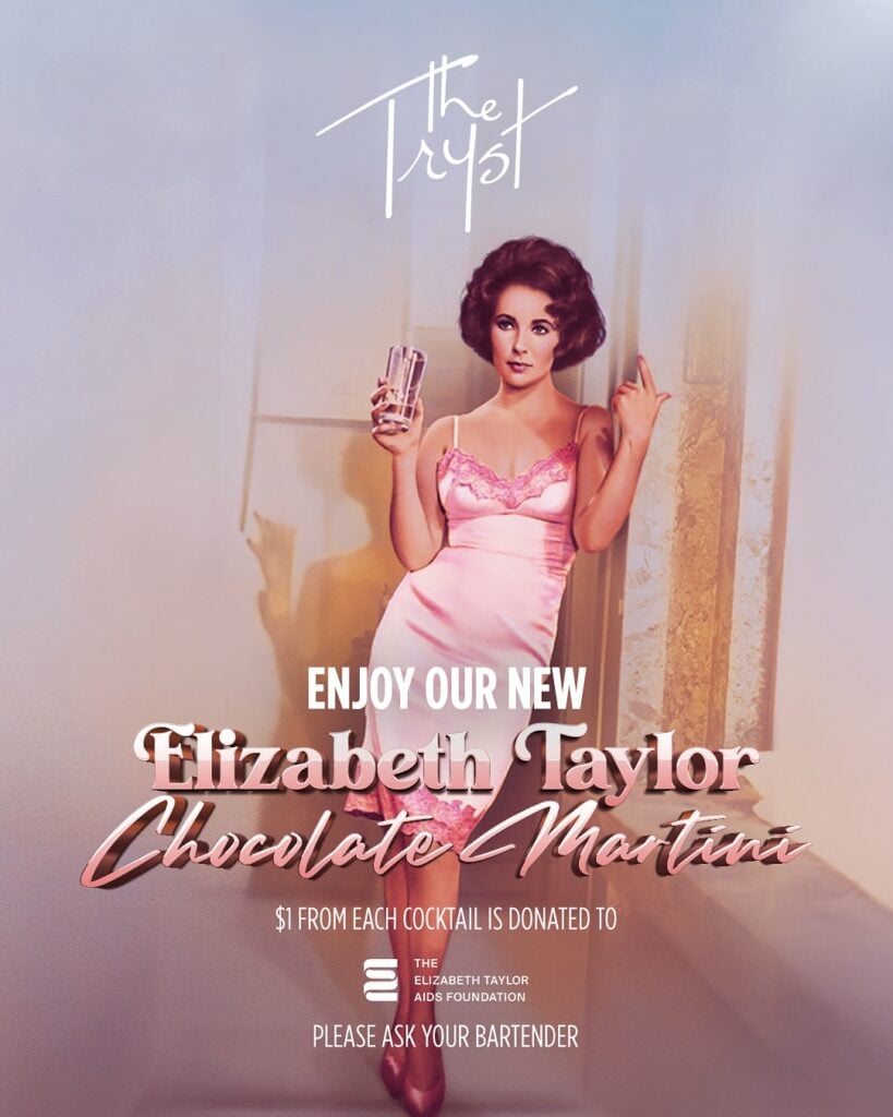 elizabeth Taylor martini