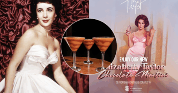 elizabeth Taylor martini
